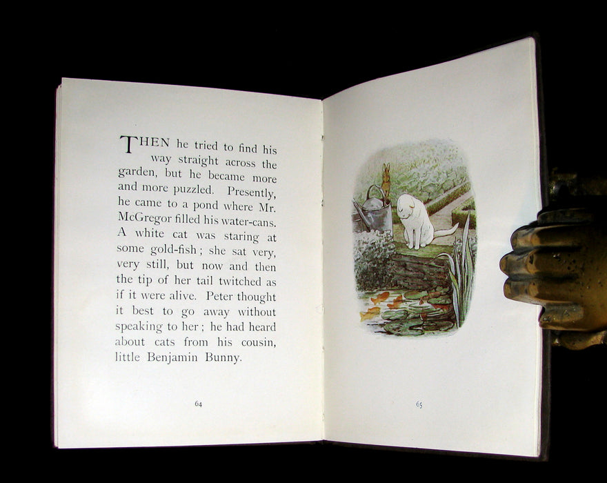 1903 Rare Book - Beatrix Potter  - THE TALE OF PETER RABBIT - First Edition, 6th printing.