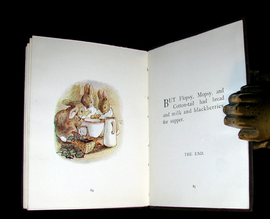 1903 Rare Book - Beatrix Potter  - THE TALE OF PETER RABBIT - First Edition, 6th printing.