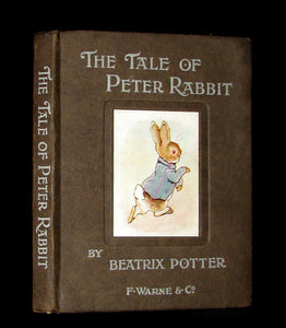 1903 Rare Book - Beatrix Potter  - THE TALE OF PETER RABBIT - First Edition, 6th printing.