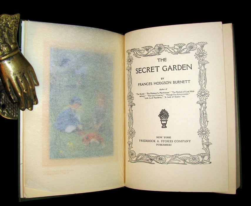 1911 Rare First Edition - The SECRET GARDEN by Frances Hodgson Burnett.