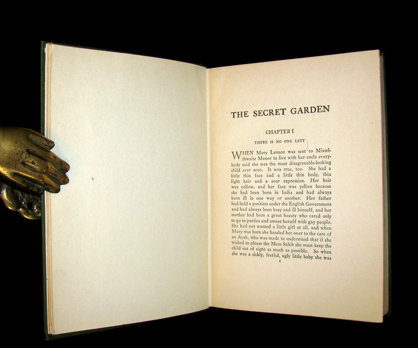 1911 Rare First Edition - The SECRET GARDEN by Frances Hodgson Burnett.