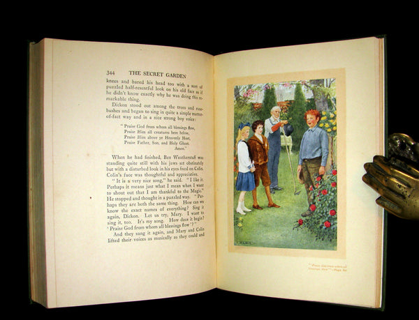 1911 Rare First Edition - The SECRET GARDEN by Frances Hodgson Burnett.