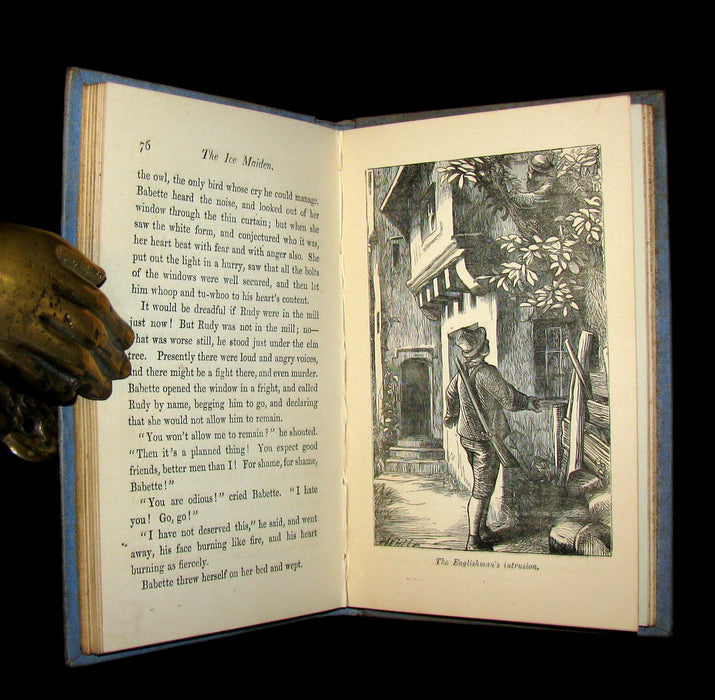 1890's Scarce Victorian Edition - Hans Christian Andersen - THE ICE MAIDEN Illustrated.