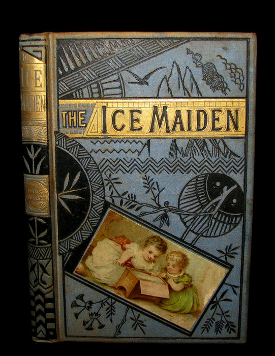 1890's Scarce Victorian Edition - Hans Christian Andersen - THE ICE MAIDEN Illustrated.