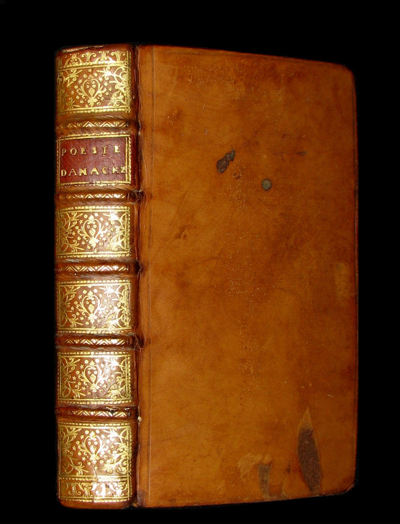 1696 Scarce French Book ~ ANACREON & SAPPHO (poetess of Lesbos) Poems - SAPHO (curiosa).