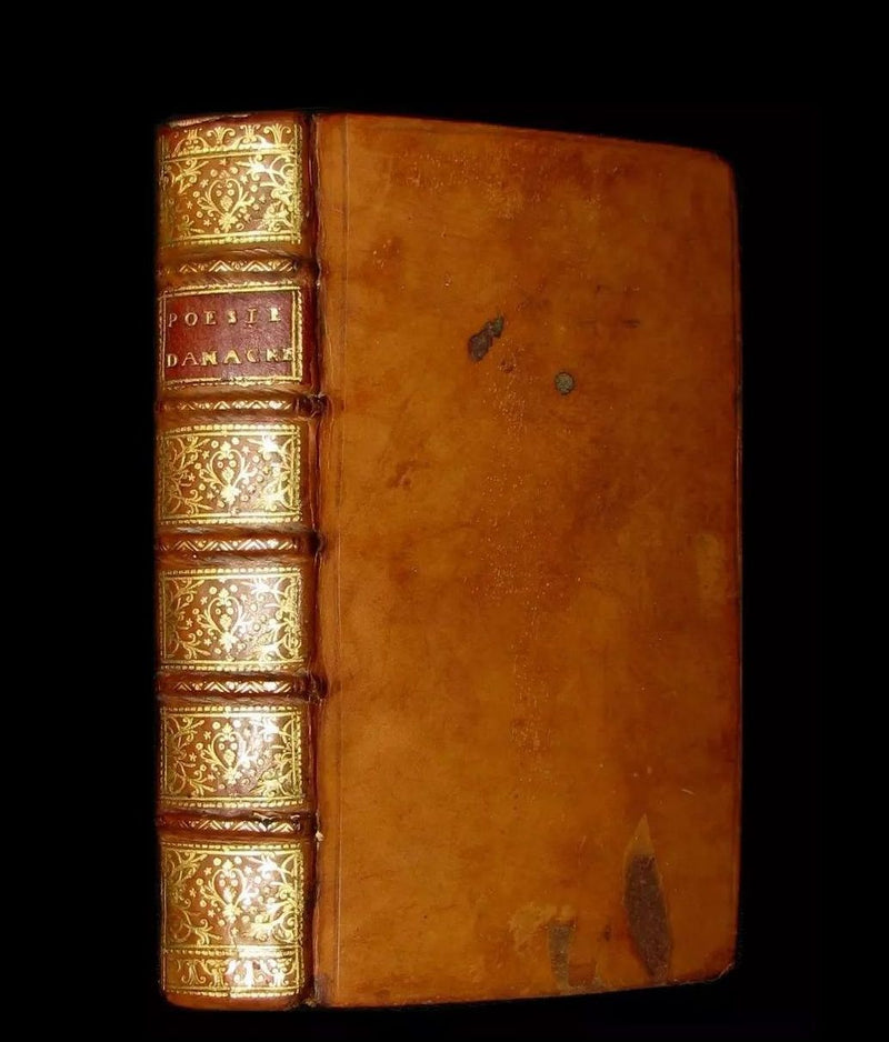 1696 Scarce French Book ~ ANACREON & SAPPHO (poetess of Lesbos) Poems - SAPHO (curiosa).