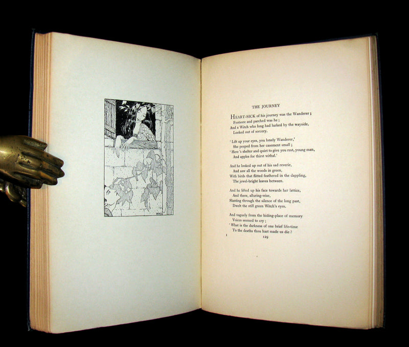 1922 Rare 1stED Book -  DOWN-ADOWN-DERRY, A Book of FAIRY POEMS illustrated.