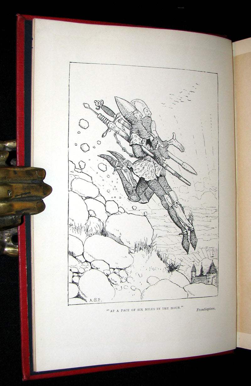 1886 Rare Book - A TANGLED TALE by Lewis Carroll, illustrated by Arthur B. Frost.