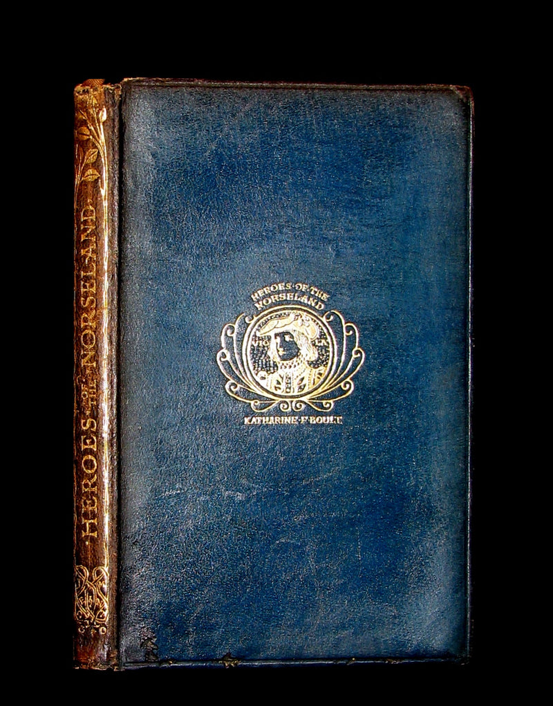 1903 Scarce 1stED Book - HEROES OF THE NORSELANDS illustrated by Thomas Heath Robinson.