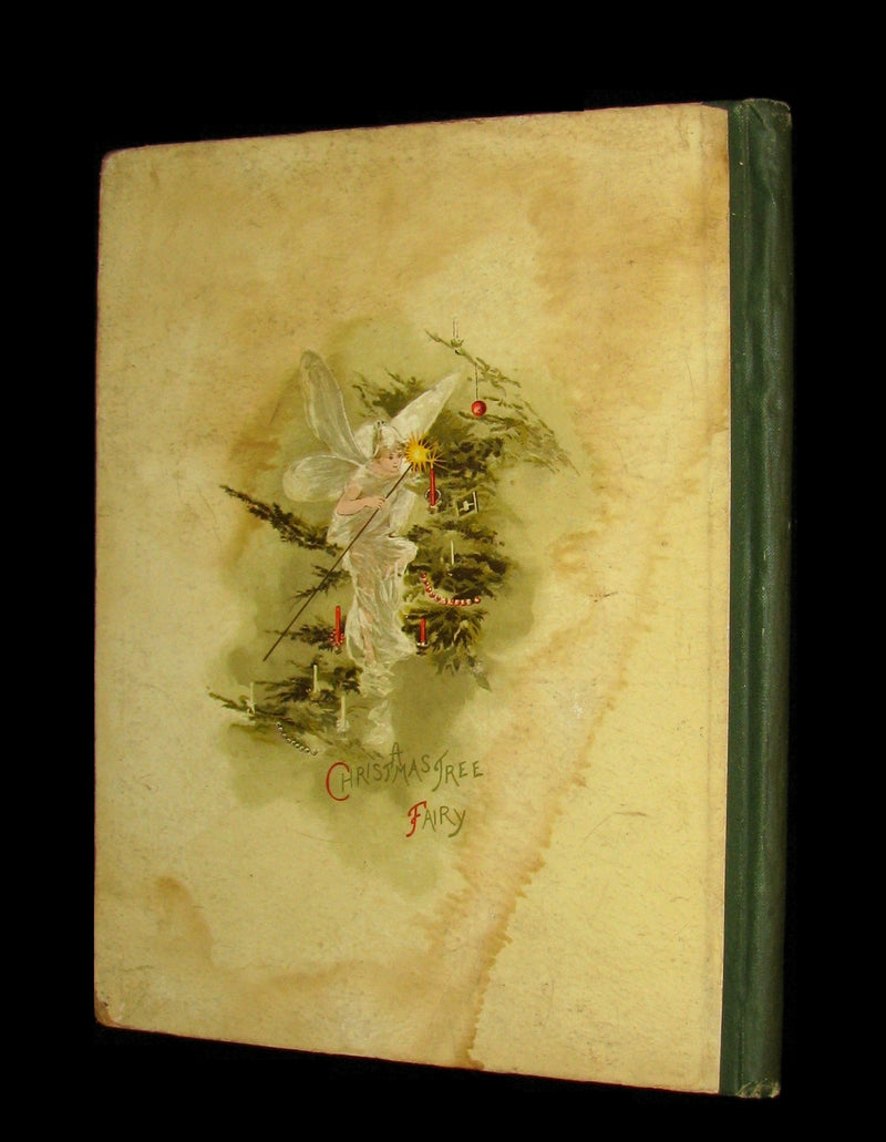 1880's Scarce Victorian Book ~ The Christmas Tree Fairy illustrated by Lizzie Lawson Mack