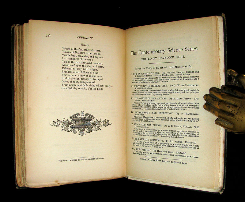 1886 Rare Victorian Book - WALDEN; or, Life in the Woods by Henry David Thoreau.