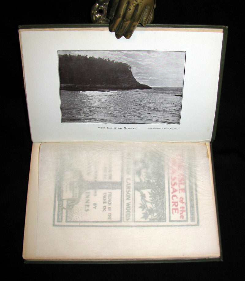 1901 Rare Canadiana - The ISLE of the MASSACRE - A Tale of the Saint Lawrence. 1stED.