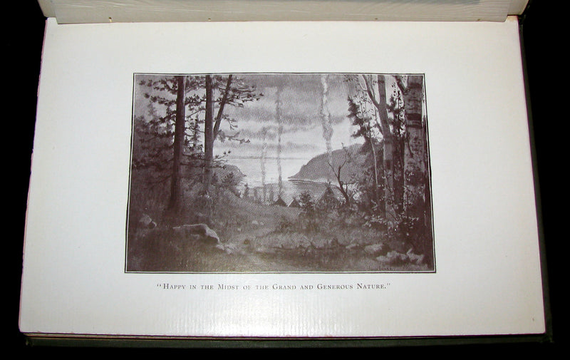 1901 Rare Canadiana - The ISLE of the MASSACRE - A Tale of the Saint Lawrence. 1stED.