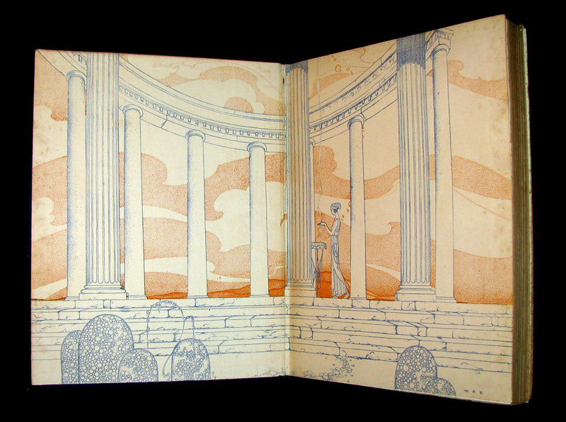 1921 Rare Book - Tanglewood Tales by Nathaniel Hawthorne illustrated by Virginia Frances Sterrett