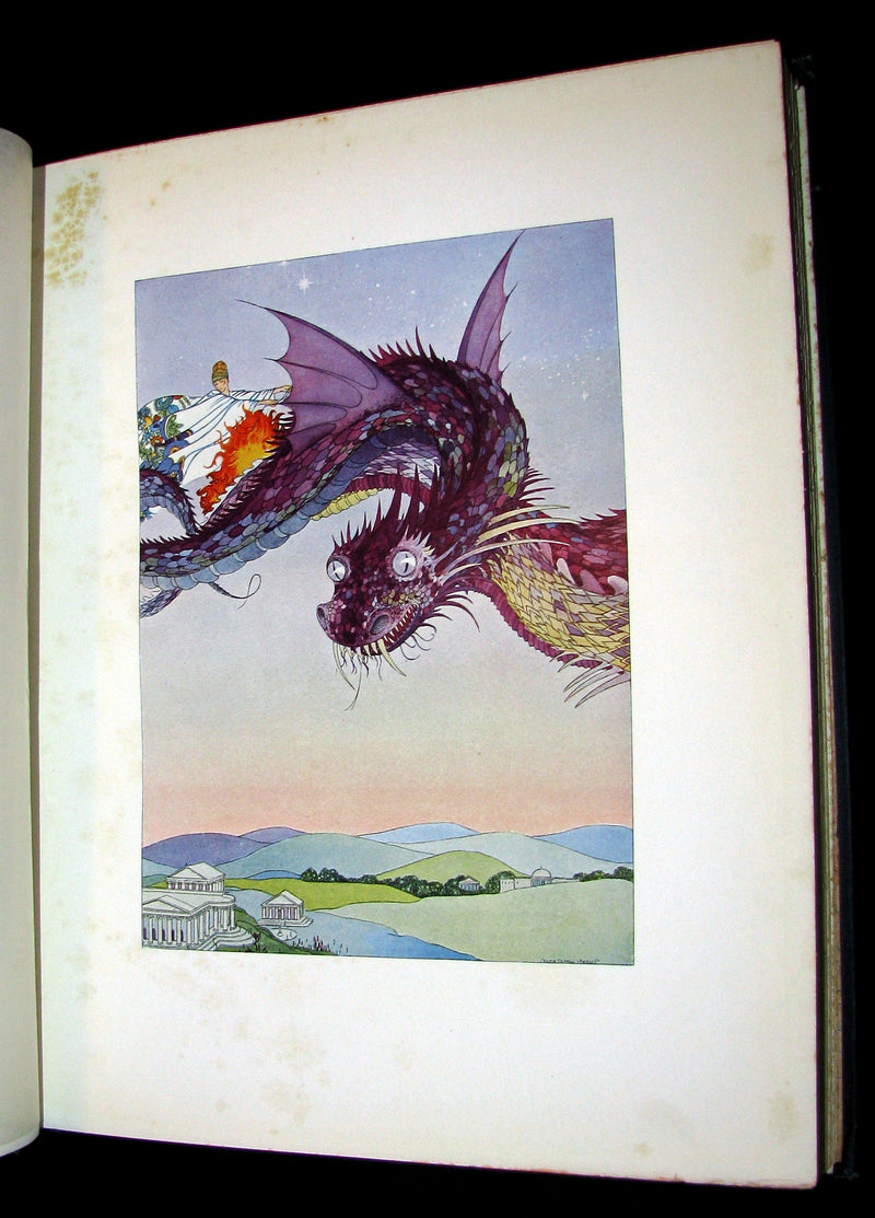 1921 Rare Book - Tanglewood Tales by Nathaniel Hawthorne illustrated by Virginia Frances Sterrett