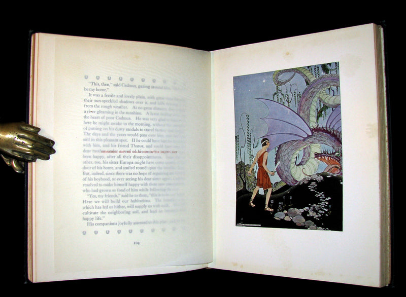 1921 Rare Book - Tanglewood Tales by Nathaniel Hawthorne illustrated by Virginia Frances Sterrett