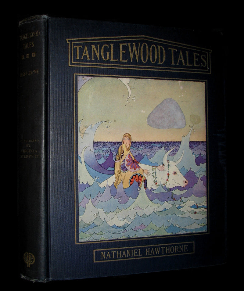 1921 Rare Book - Tanglewood Tales by Nathaniel Hawthorne illustrated by Virginia Frances Sterrett