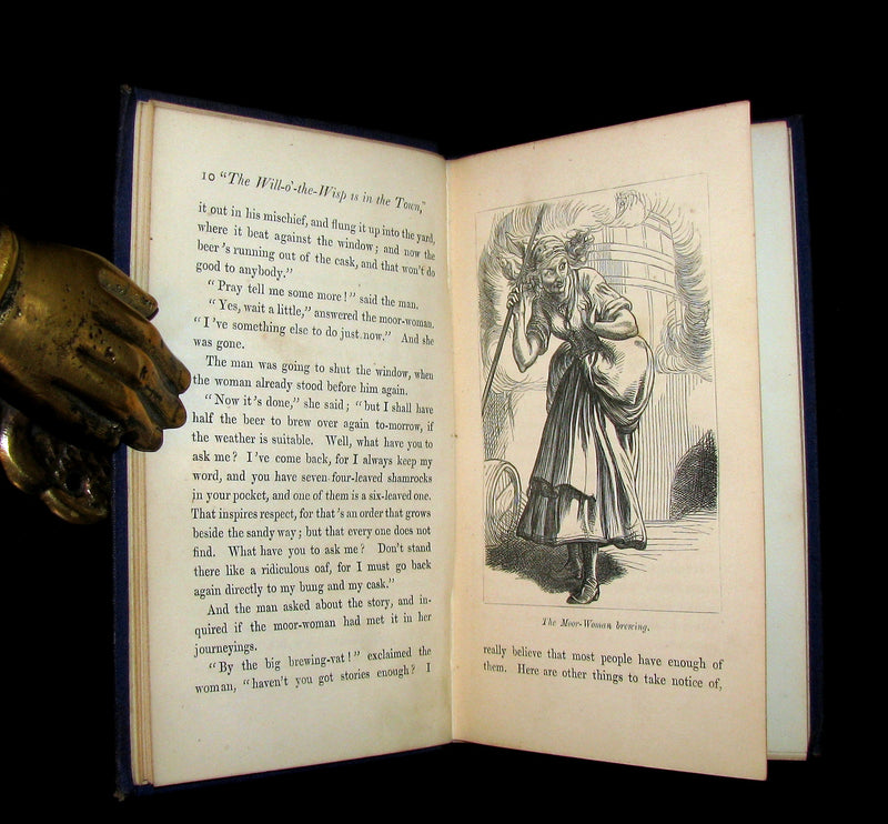1890's Scarce Victorian Edition - Andersen - The WILL-O'-THE-WISP Illustrated.