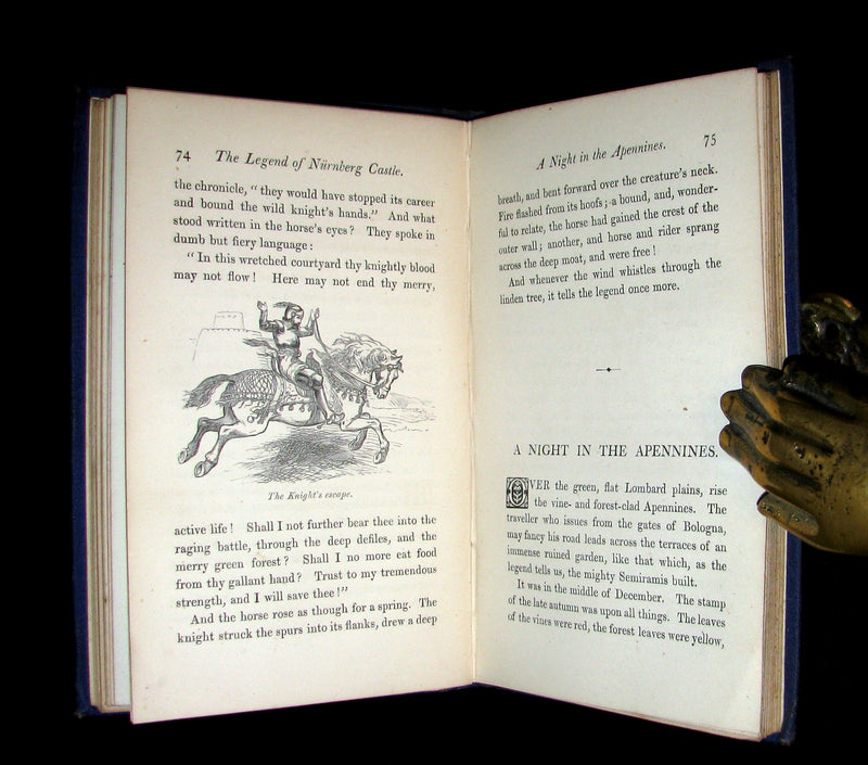 1890's Scarce Victorian Edition - Andersen - The WILL-O'-THE-WISP Illustrated.