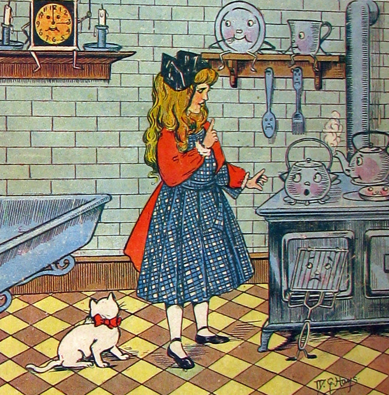 1912 Rare Cooking Book - THE MARY FRANCES COOK BOOK Or Adventures Among The Kitchen People