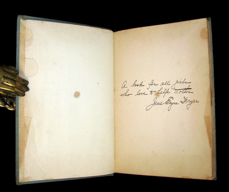 1912 Rare Cooking Book - THE MARY FRANCES COOK BOOK Or Adventures Among The Kitchen People