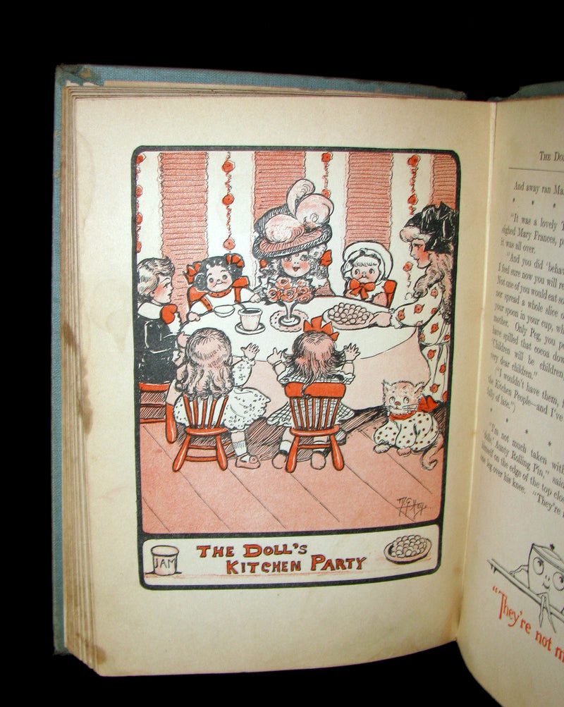 1912 Rare Cooking Book - THE MARY FRANCES COOK BOOK Or Adventures Among The Kitchen People