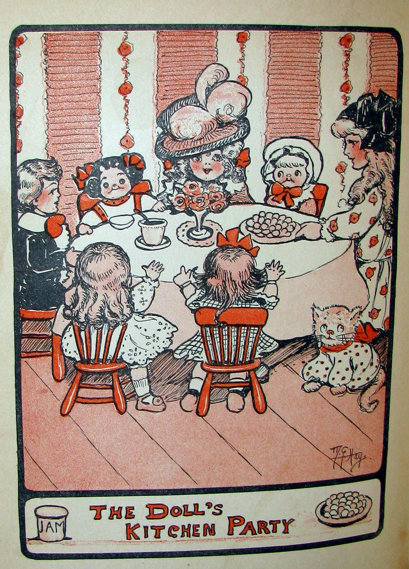 1912 Rare Cooking Book - THE MARY FRANCES COOK BOOK Or Adventures Among The Kitchen People