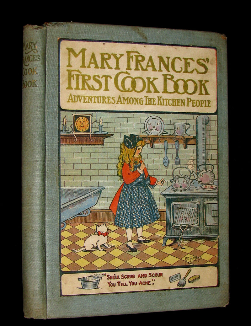 1912 Rare Cooking Book - THE MARY FRANCES COOK BOOK Or Adventures Among The Kitchen People