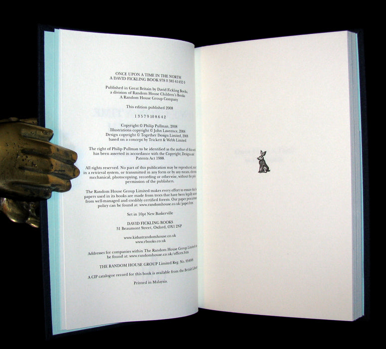 2008 Limited Edition - Once Upon A Time In the North [His Dark Materials] SIGNED. Philip Pullman.