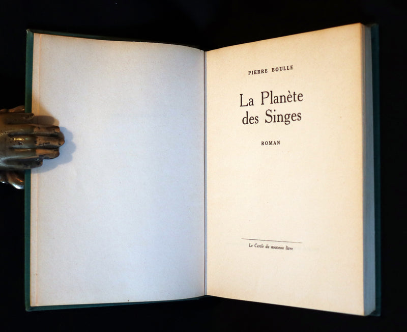 1963 Rare First Limited Edition #866 - La Planete des Singes (The Planet of the Apes) by Pierre Boulle.