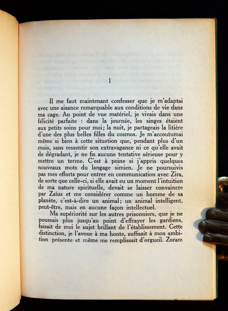 1963 Rare First Limited Edition #866 - La Planete des Singes (The Planet of the Apes) by Pierre Boulle.