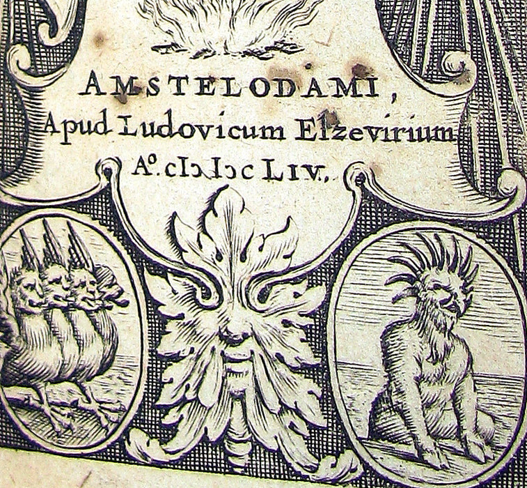 1654 Scarce Latin Book - Quatuor Summis Imperiis - Four Greatest Empires by Sleidan