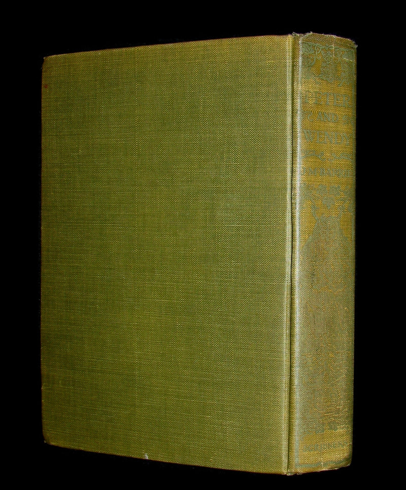1911 Rare Book - Peter Pan 1stED - Peter and Wendy by J.M. Barrie - Illustrated by Bedford.
