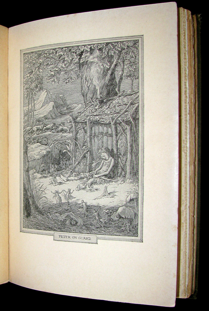 1911 Rare Book - Peter Pan 1stED - Peter and Wendy by J.M. Barrie - Illustrated by Bedford.