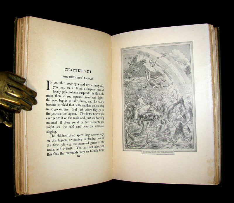 1911 Rare Book - Peter Pan 1stED - Peter and Wendy by J.M. Barrie - Illustrated by Bedford.