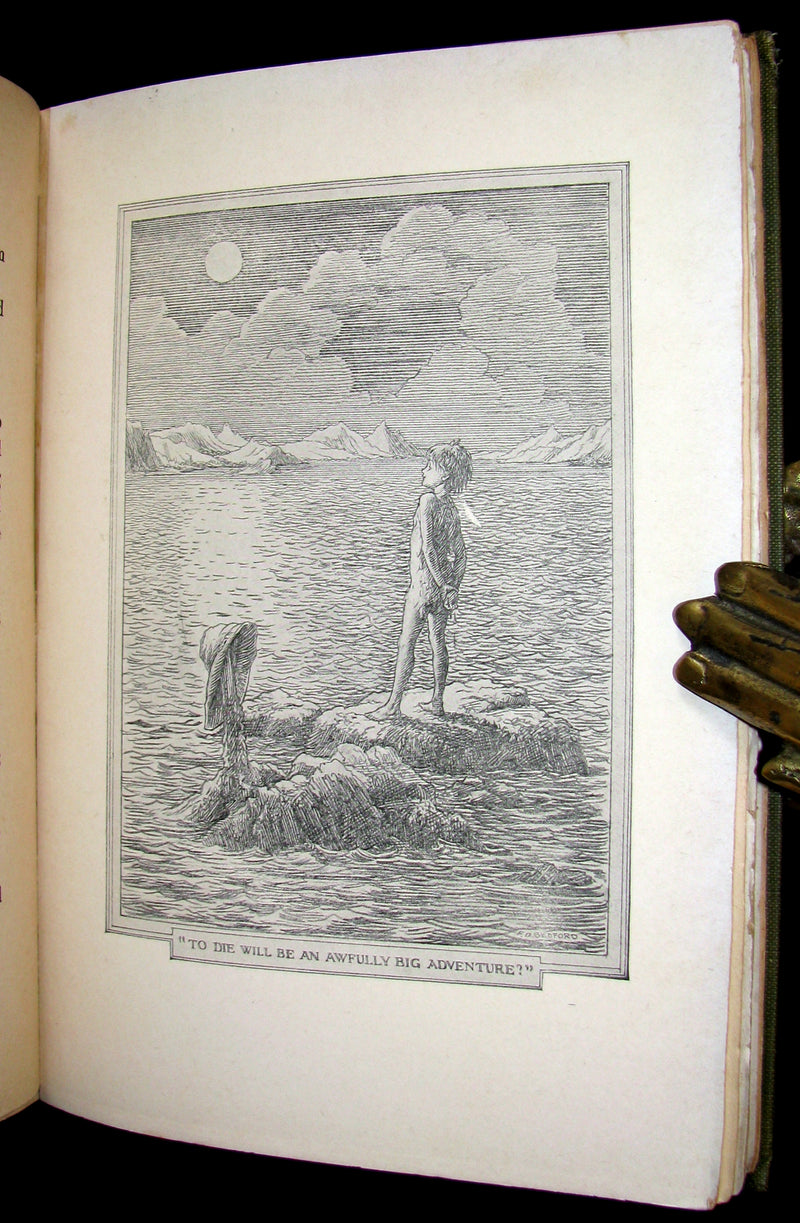 1911 Rare Book - Peter Pan 1stED - Peter and Wendy by J.M. Barrie - Illustrated by Bedford.