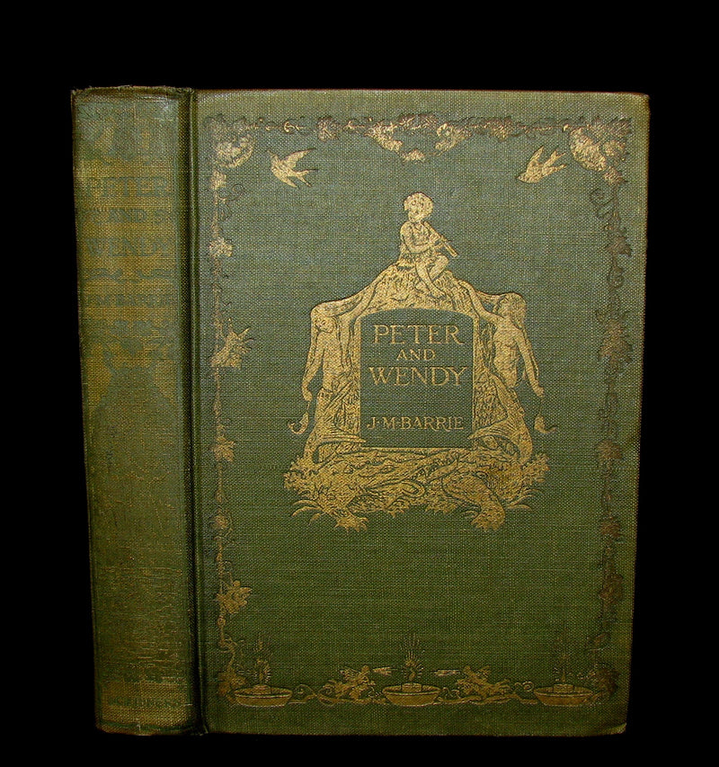 1911 Rare Book - Peter Pan 1stED - Peter and Wendy by J.M. Barrie - Illustrated by Bedford.