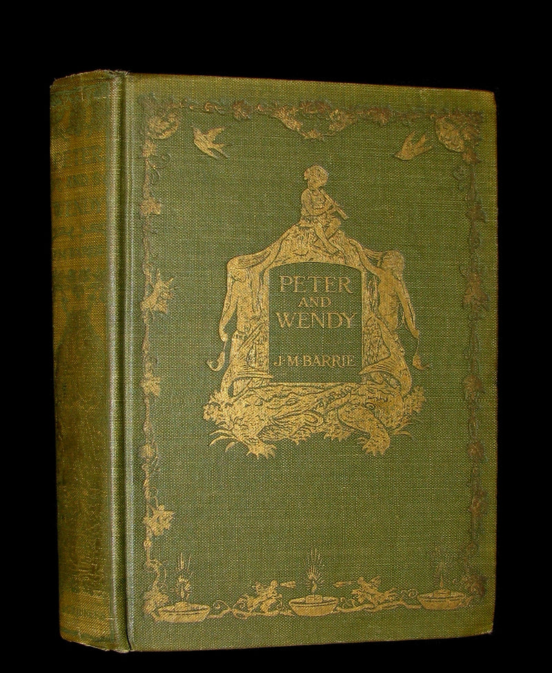 1911 Rare Book - Peter Pan 1stED - Peter and Wendy by J.M. Barrie - Illustrated by Bedford.
