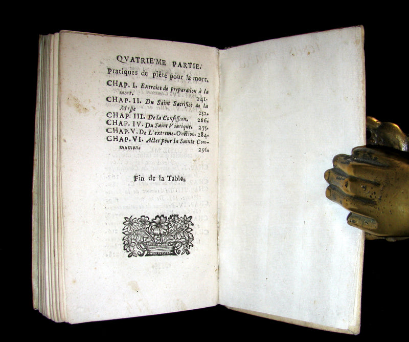 1692 Scarce French Vellum Book - POITIERS - Jean Bouzonie - The Science of the Death of the Saints.