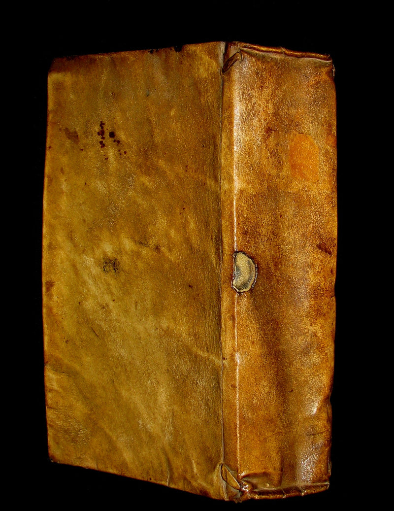 1669 Rare Latin vellum Book - Medulla Theologiae Moralis by Hermann Busenbaum, Jesuit.
