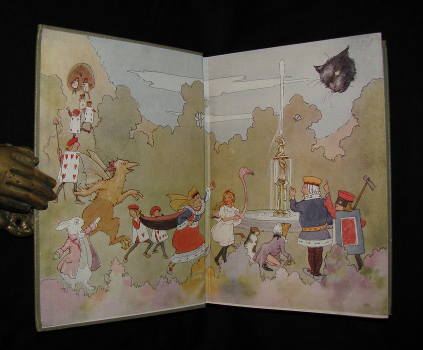 1920 Rare Book - Alice's Adventures in Wonderland illustrated by Tarrant.