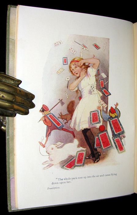 1920 Rare Book - Alice's Adventures in Wonderland illustrated by Tarrant.