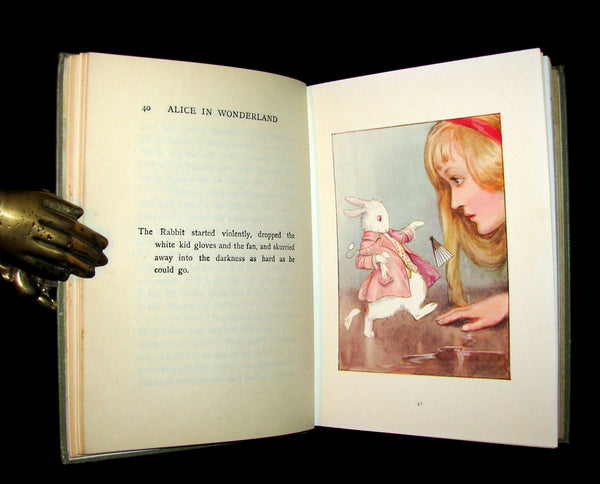 1920 Rare Book - Alice's Adventures in Wonderland illustrated by Tarrant.