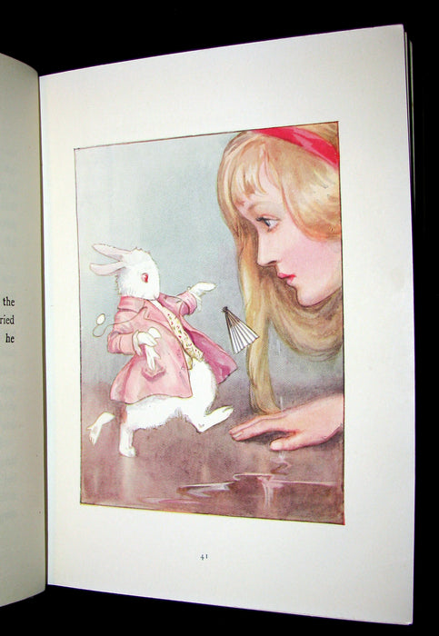 1920 Rare Book - Alice's Adventures in Wonderland illustrated by Tarrant.