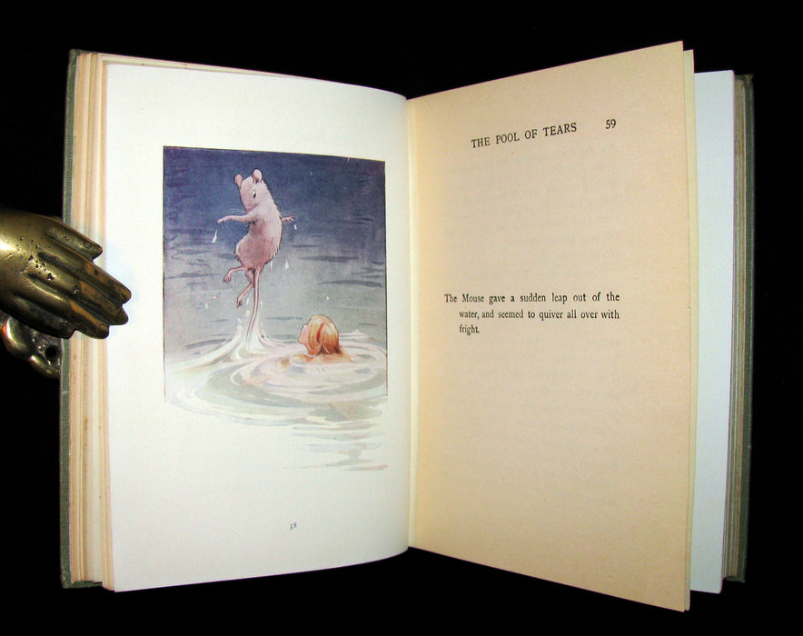 1920 Rare Book - Alice's Adventures in Wonderland illustrated by Tarrant.