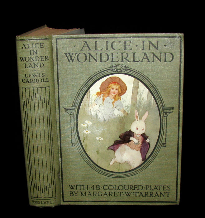 1920 Rare Book - Alice's Adventures in Wonderland illustrated by Tarrant.