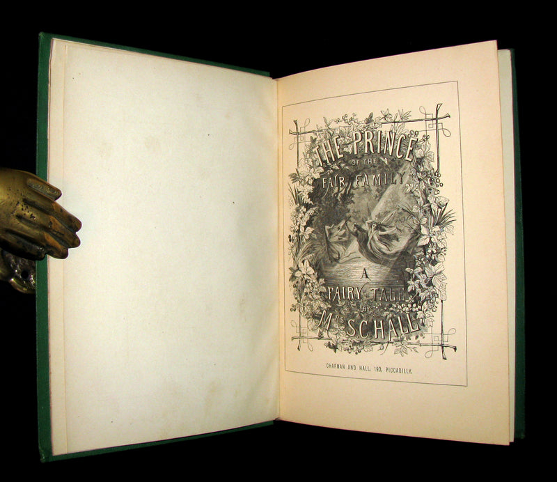 1866 Rare Book - The Prince of the Fair Family. A Fairy Tale by Anna Maria Hall.
