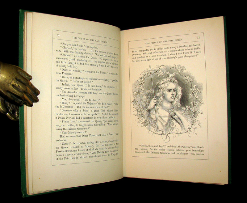 1866 Rare Book - The Prince of the Fair Family. A Fairy Tale by Anna Maria Hall.