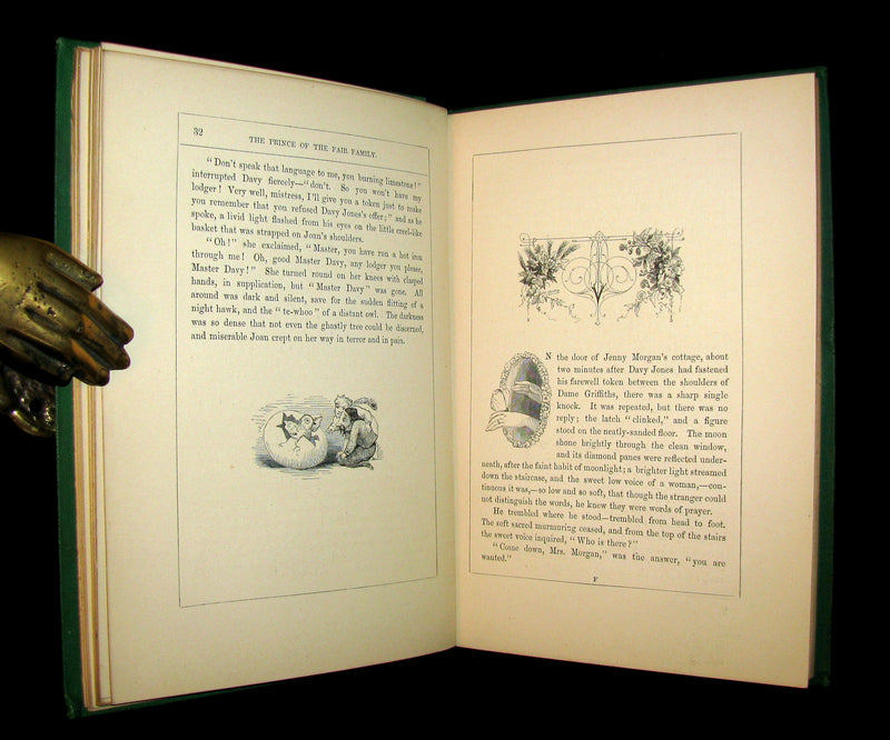 1866 Rare Book - The Prince of the Fair Family. A Fairy Tale by Anna Maria Hall.