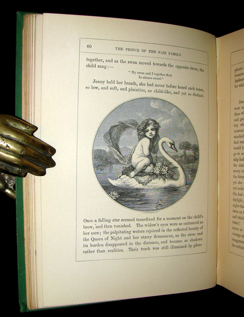 1866 Rare Book - The Prince of the Fair Family. A Fairy Tale by Anna Maria Hall.